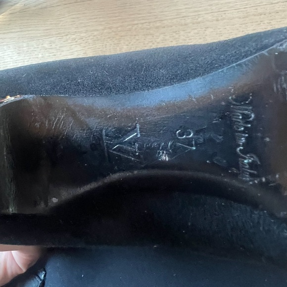 Louis Vuitton Black Suede Booties Size 37 - Picture 3 of 3